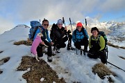 CIMA GREM (2049 m) con neve novembrina il 18 nov. 2017